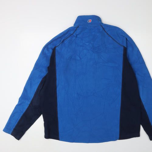 Berghaus Men's Blue Fleece Pullover Sweatshirt L