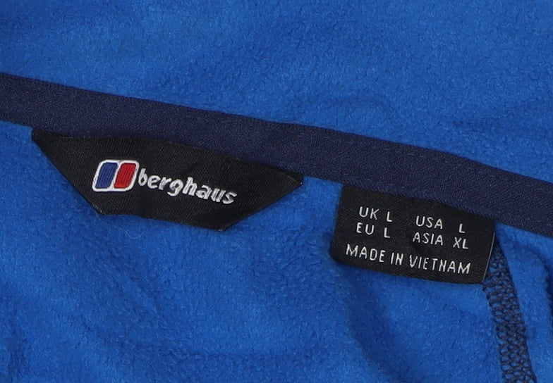Berghaus Men's Blue Fleece Pullover Sweatshirt L