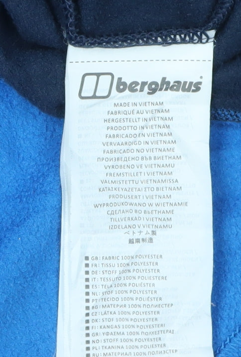 Berghaus Men's Blue Fleece Pullover Sweatshirt L