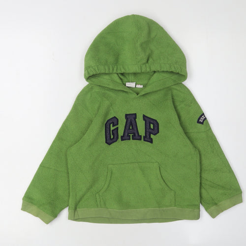 GAP Boys Green Pullover Hoodie - 4 Years