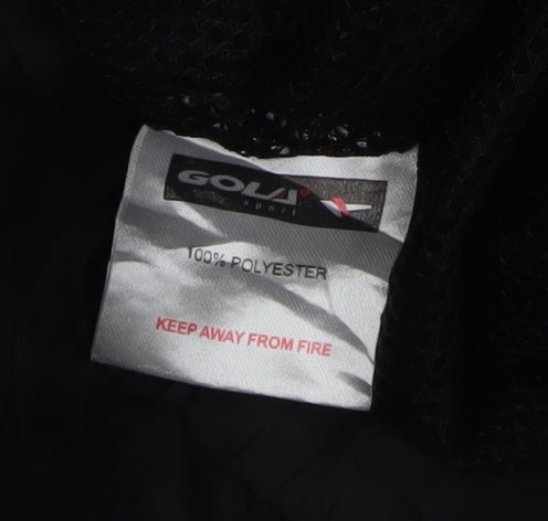 Gola Boys Black Windbreaker Jacket M