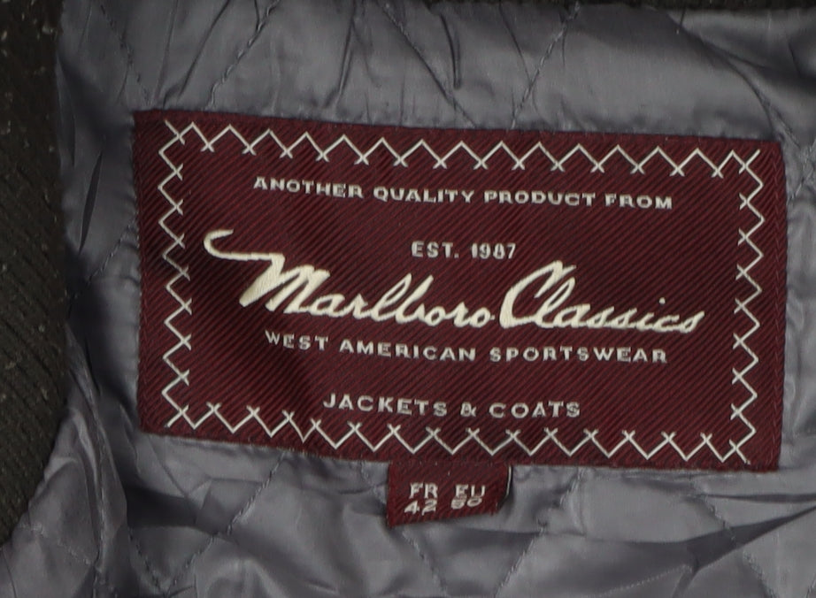 Marlboro Classics Men's Green Puffer Jacket M