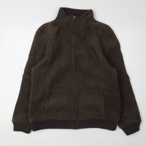 Cedarwood State Men's Brown Bomber Jacket L