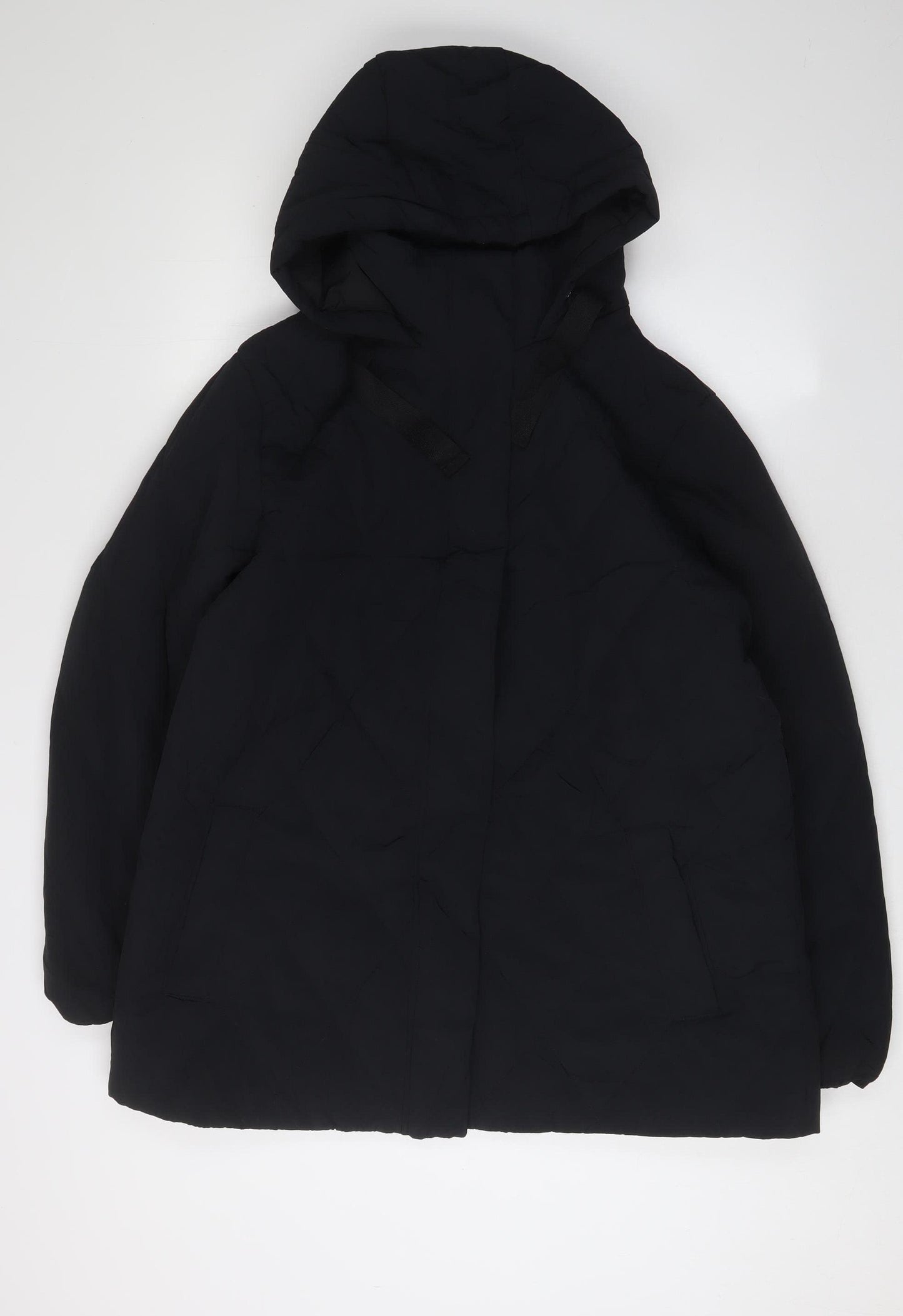 Marks and Spencer Women's Black Puffer Jacket Size 16