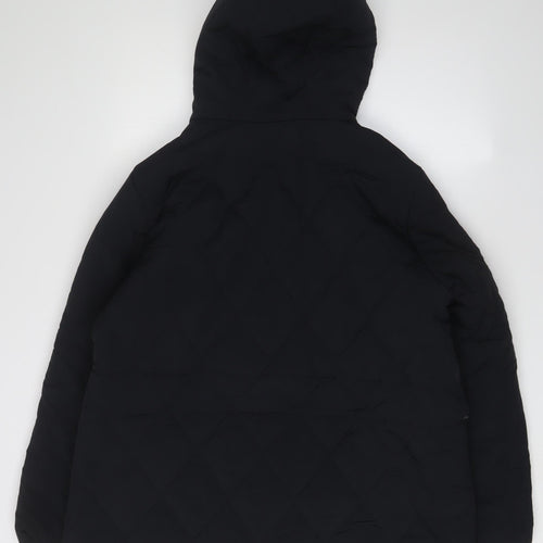 Marks and Spencer Women's Black Puffer Jacket Size 16