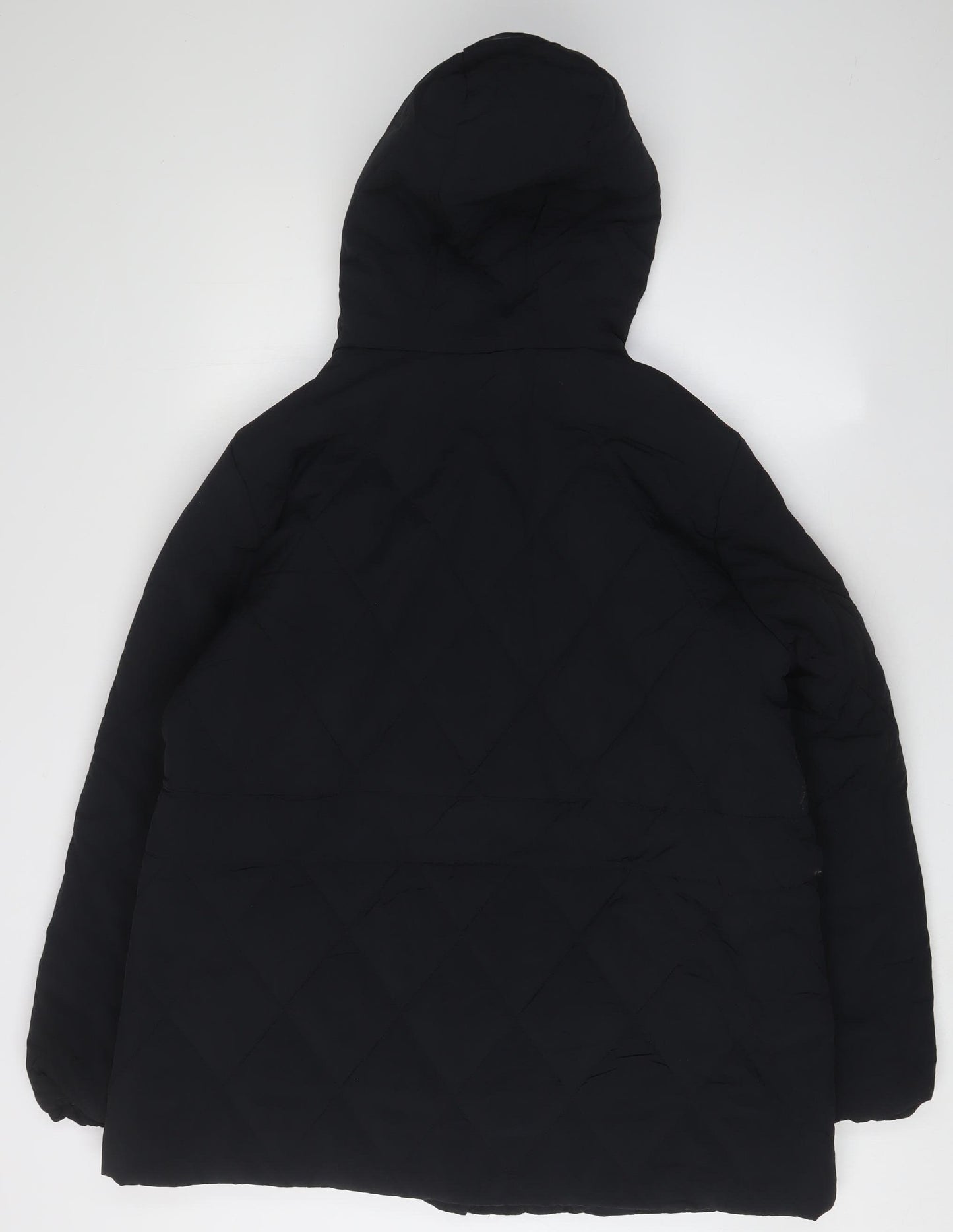 Marks and Spencer Women's Black Puffer Jacket Size 16