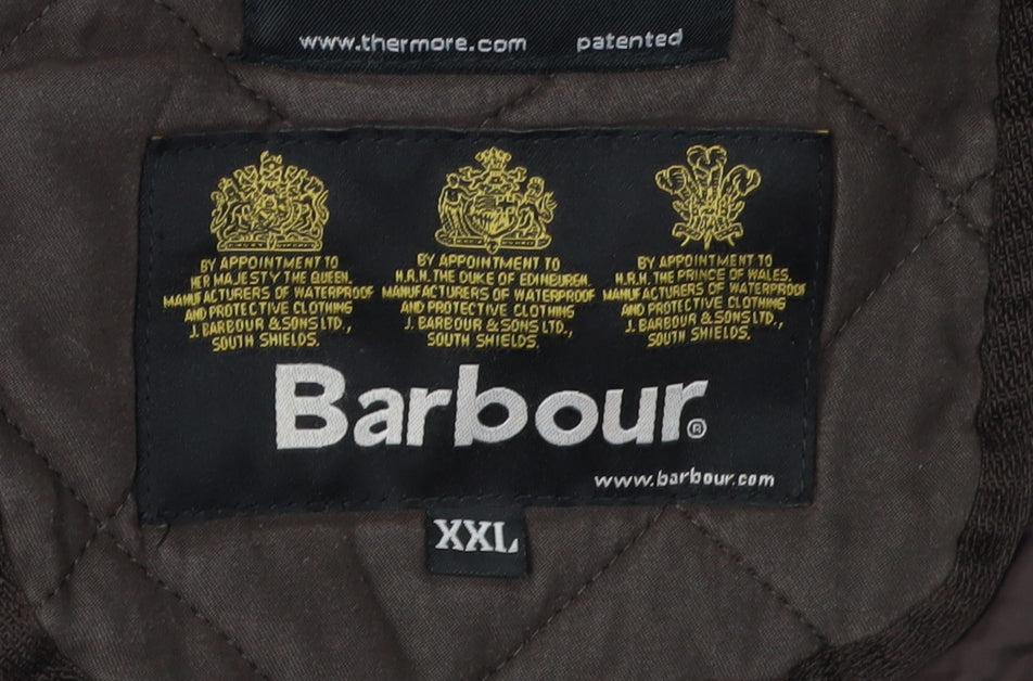 Barbour Unisex Quilted Brown Jacket 2XL