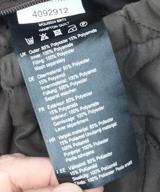 Barbour Unisex Quilted Brown Jacket 2XL