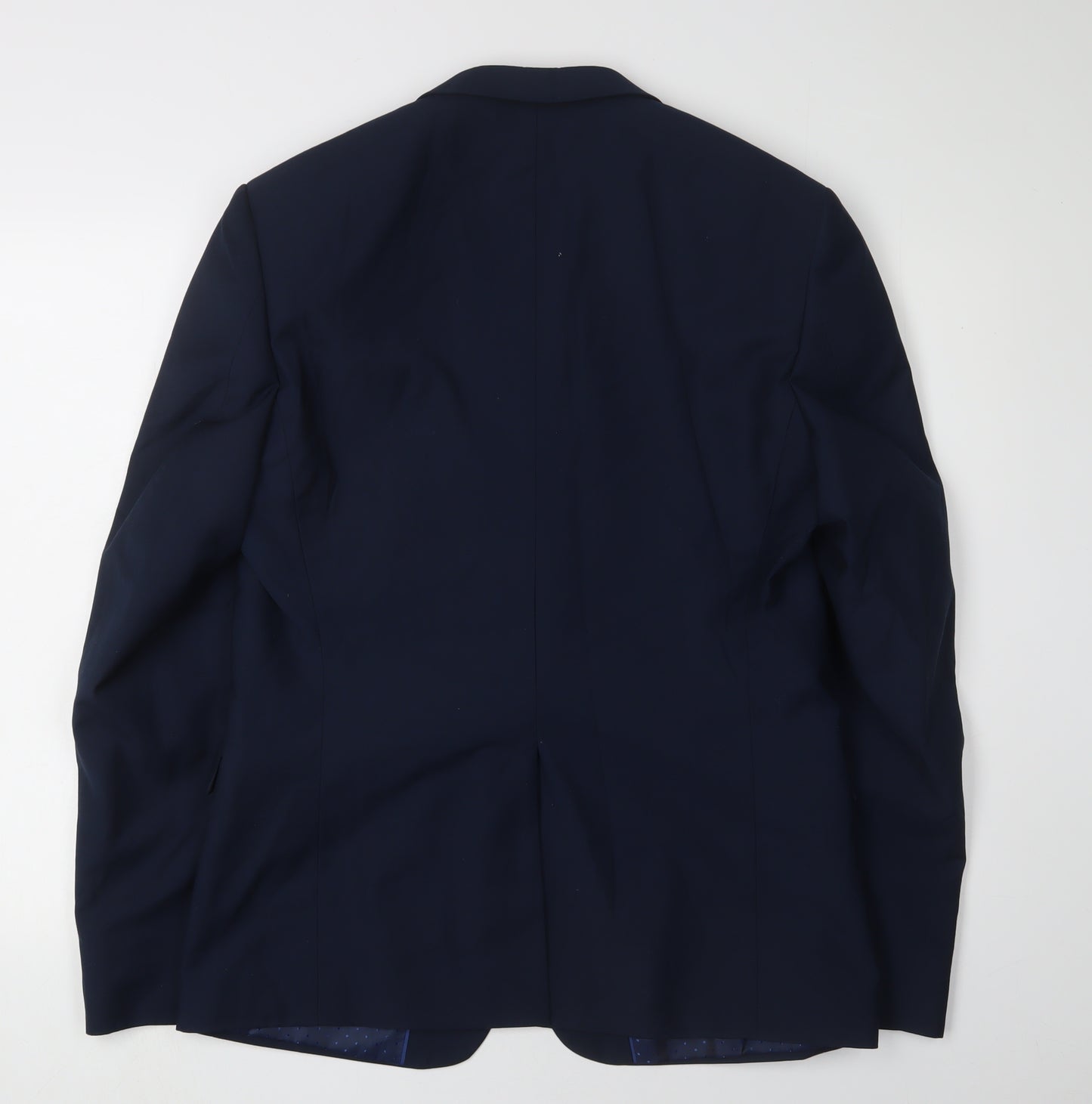 Studio.w Men's Blue Suit Jacket, Size 42R, Regular Fit
