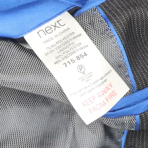 Next Men's Black Blazer - 40L, Classic, Formal