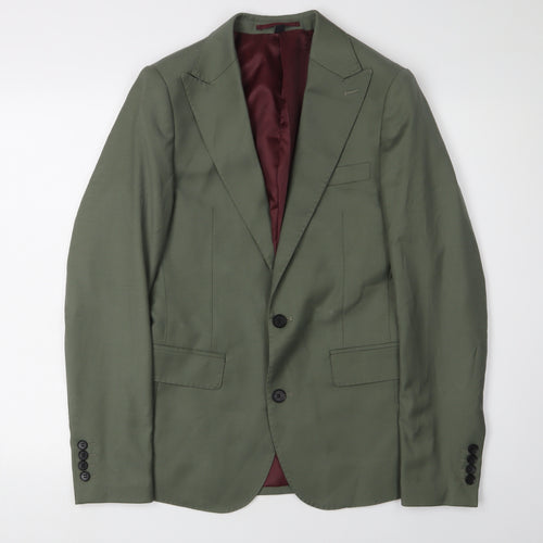 Gianni Feraud Men's Green Blazer UK 34R Formal