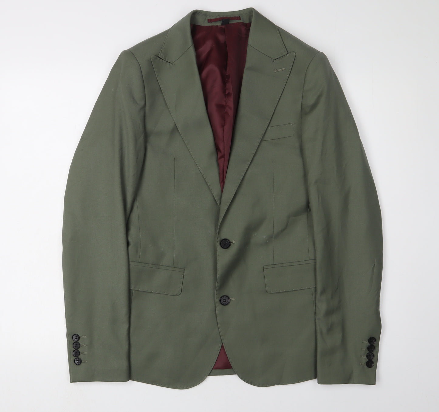 Gianni Feraud Men's Green Blazer UK 34R Formal
