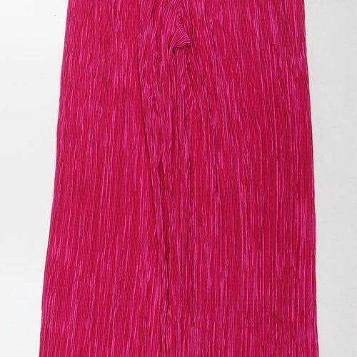 Boohoo Women's Multicoloured Trousers Size 10