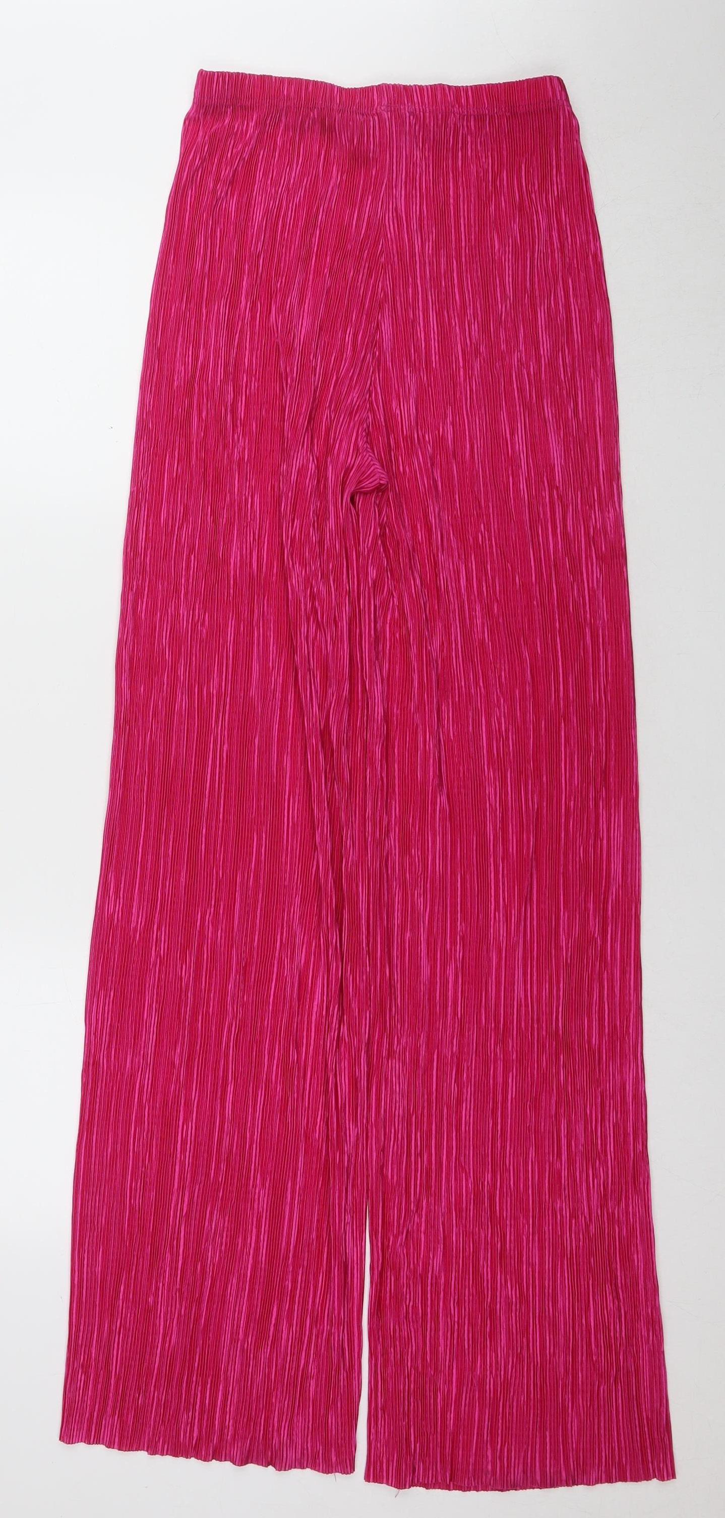 Boohoo Women's Multicoloured Trousers Size 10