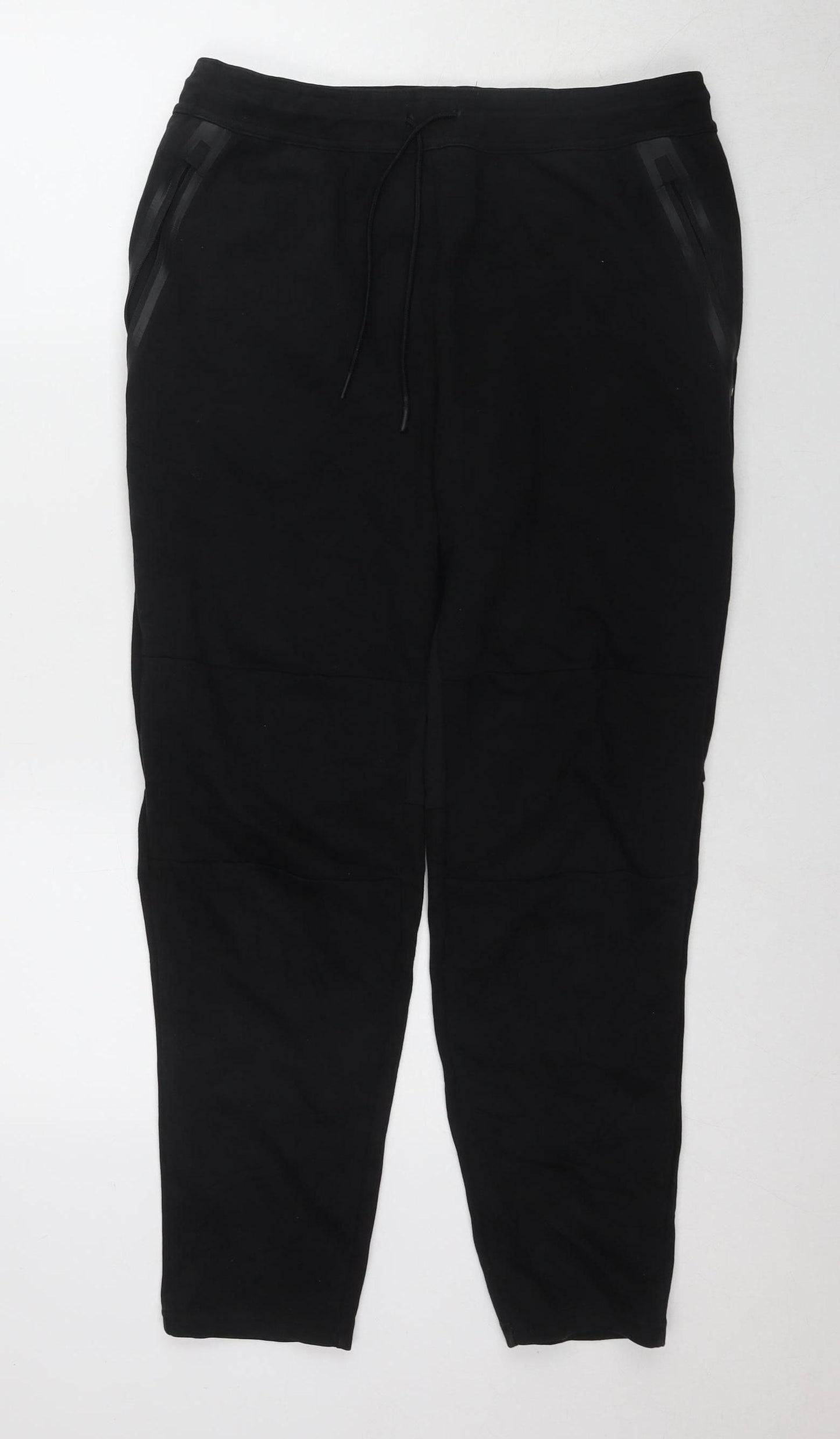 H&M Men's Black Jogger Trousers - M, Activewear, Pockets