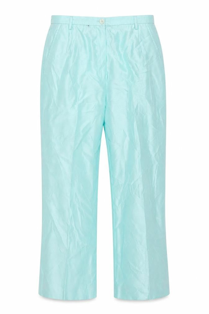 Front view of Peter Martin Women's Blue Trousers, size 12