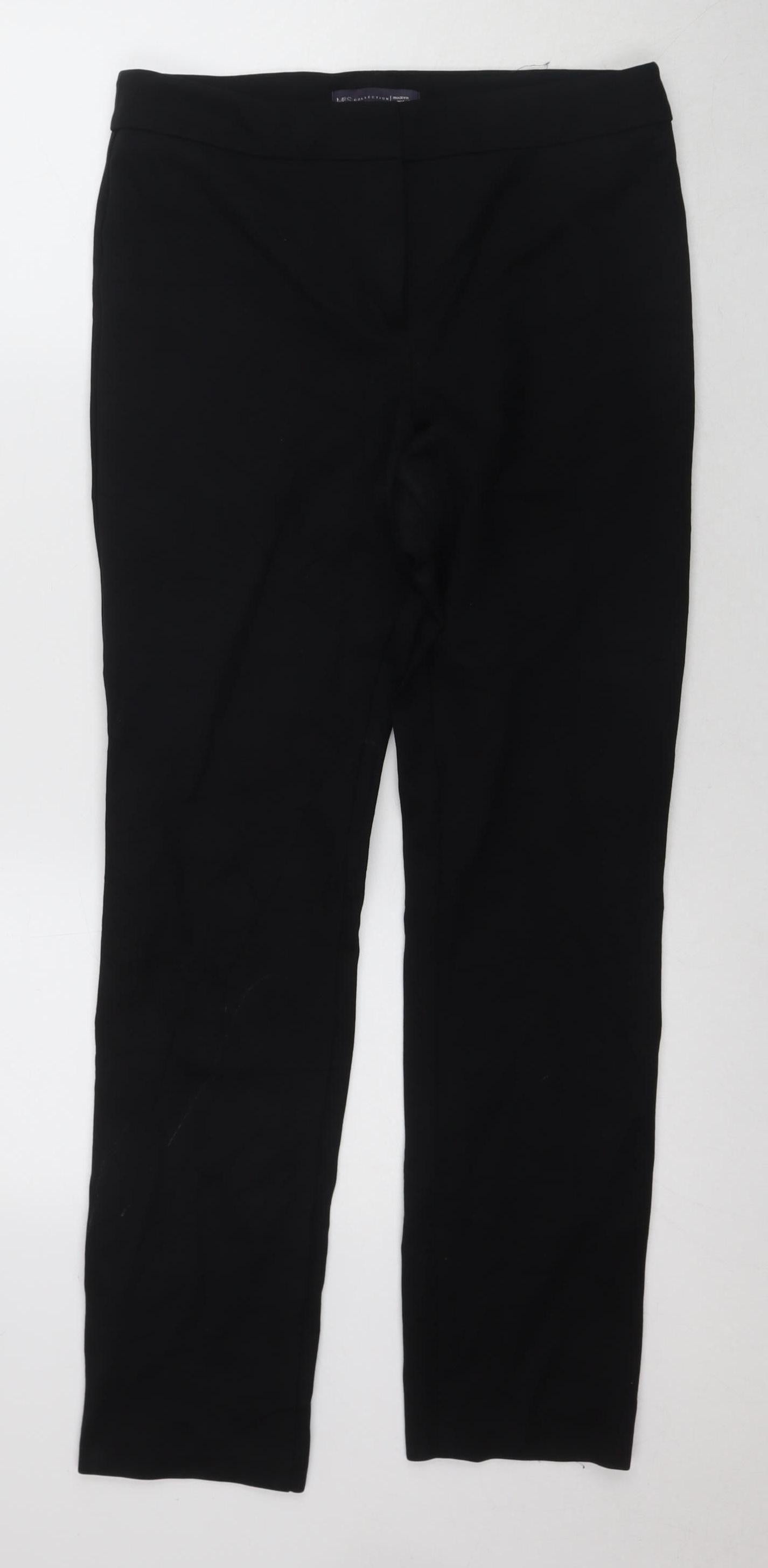 Marks and Spencer Women's Black Trousers Size 10