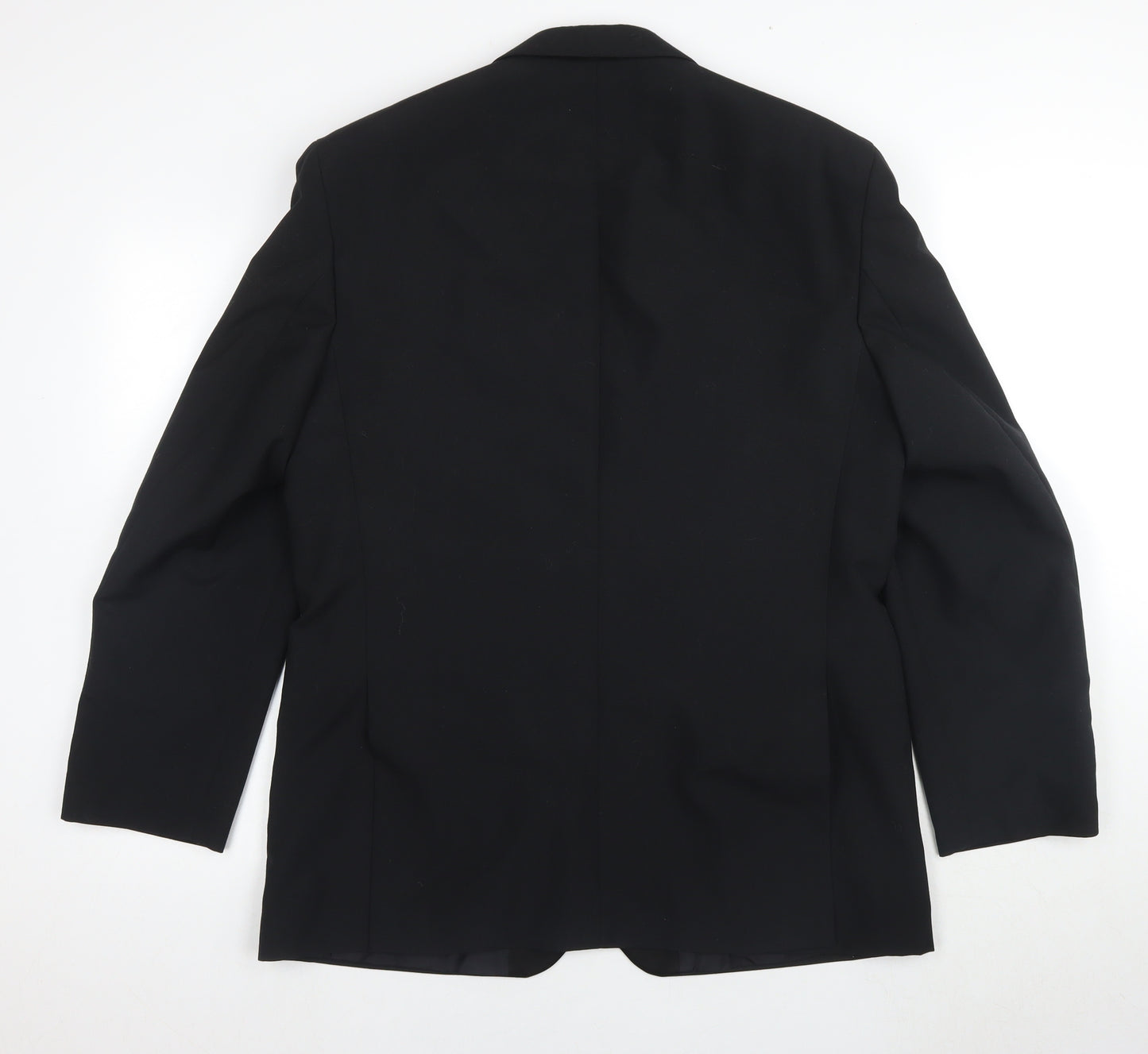 Burton Men's Black Blazer 42R Regular Shawl Lapel