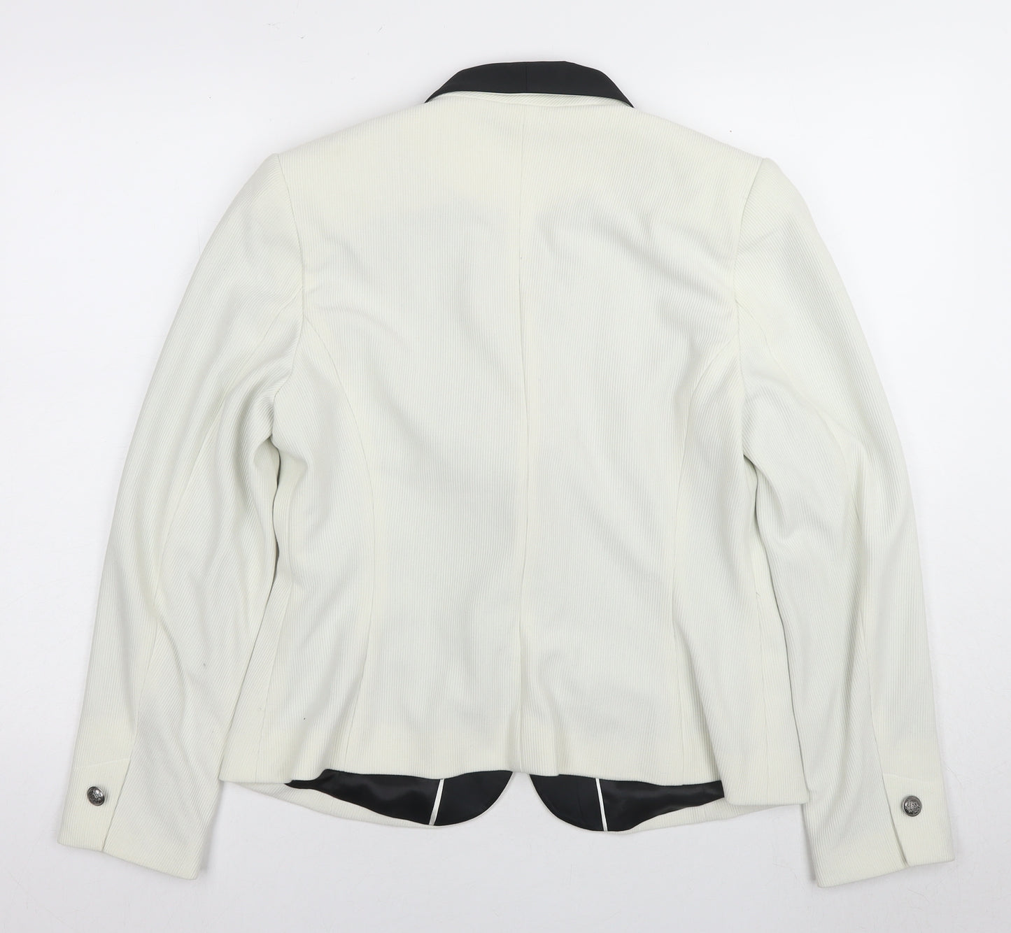 Next Women's White Blazer, Size 14, Elegant Formal Jacket