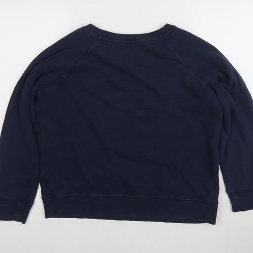 Marks and Spencer Women's Blue Pullover Sweatshirt Size 16