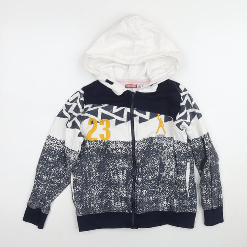 Energies Boys Multi Geometric Full Zip Hoodie 12 Years