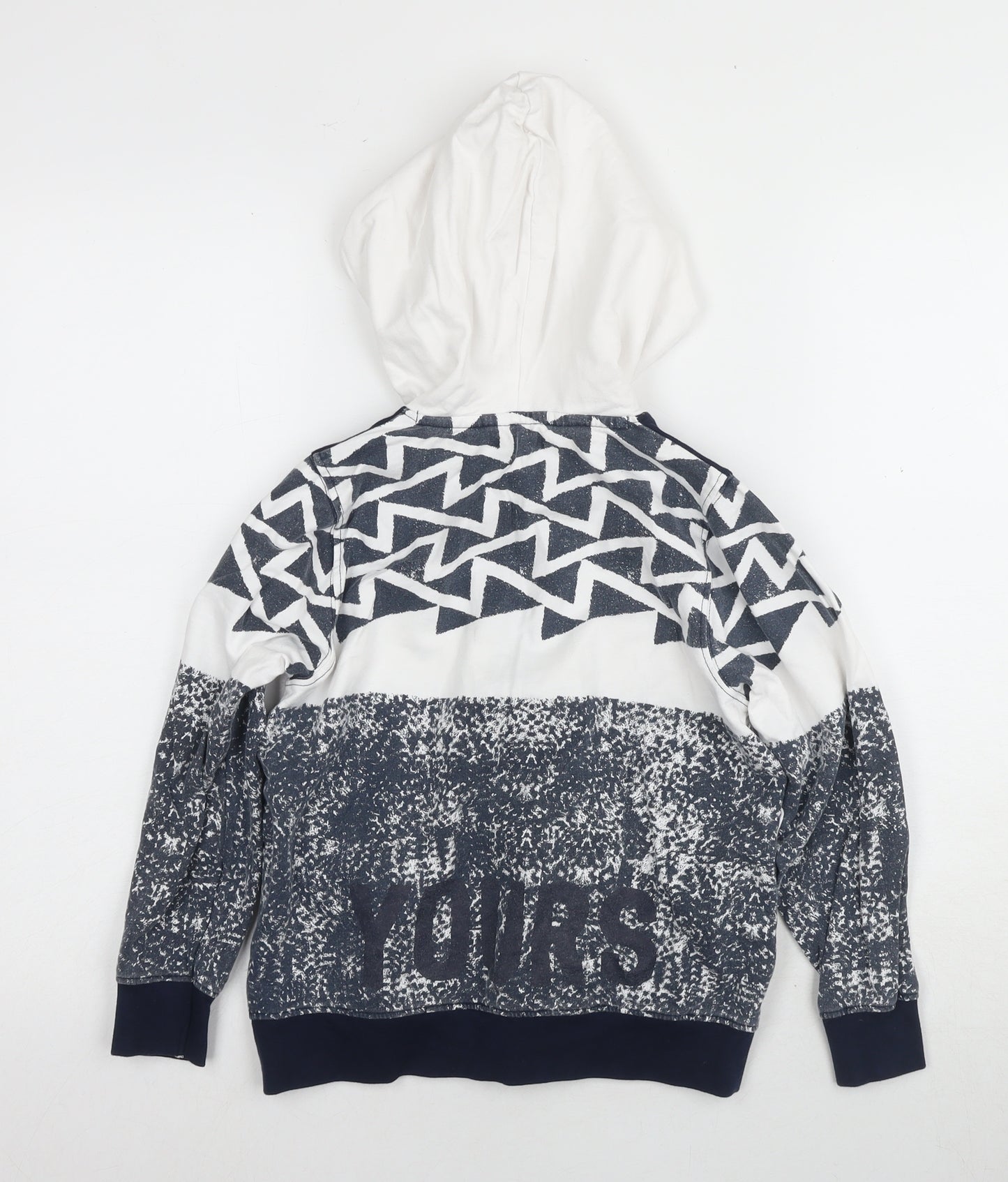 Energies Boys Multi Geometric Full Zip Hoodie 12 Years