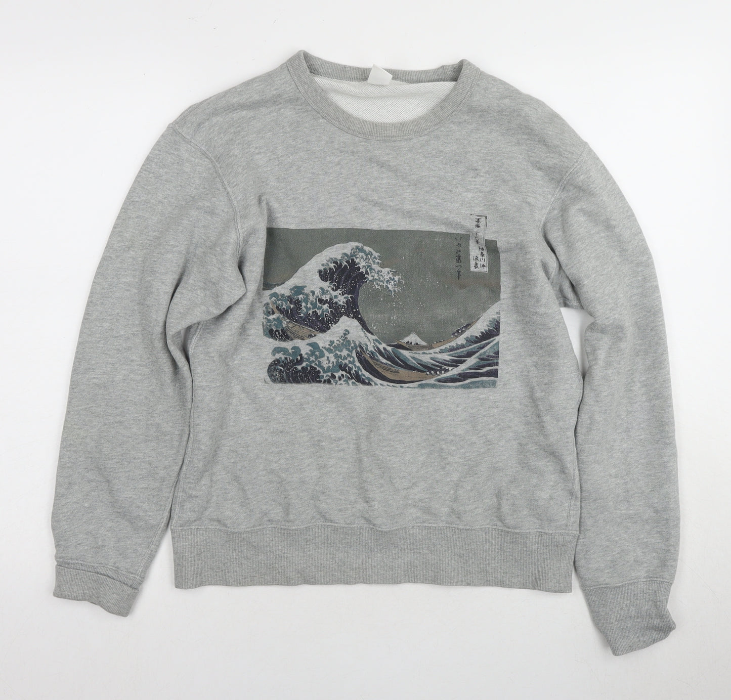 Uniqlo Unisex Grey Art Sweatshirt XS