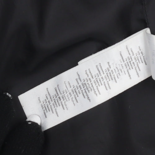 New Look Women's Black Long Overcoat Size 10