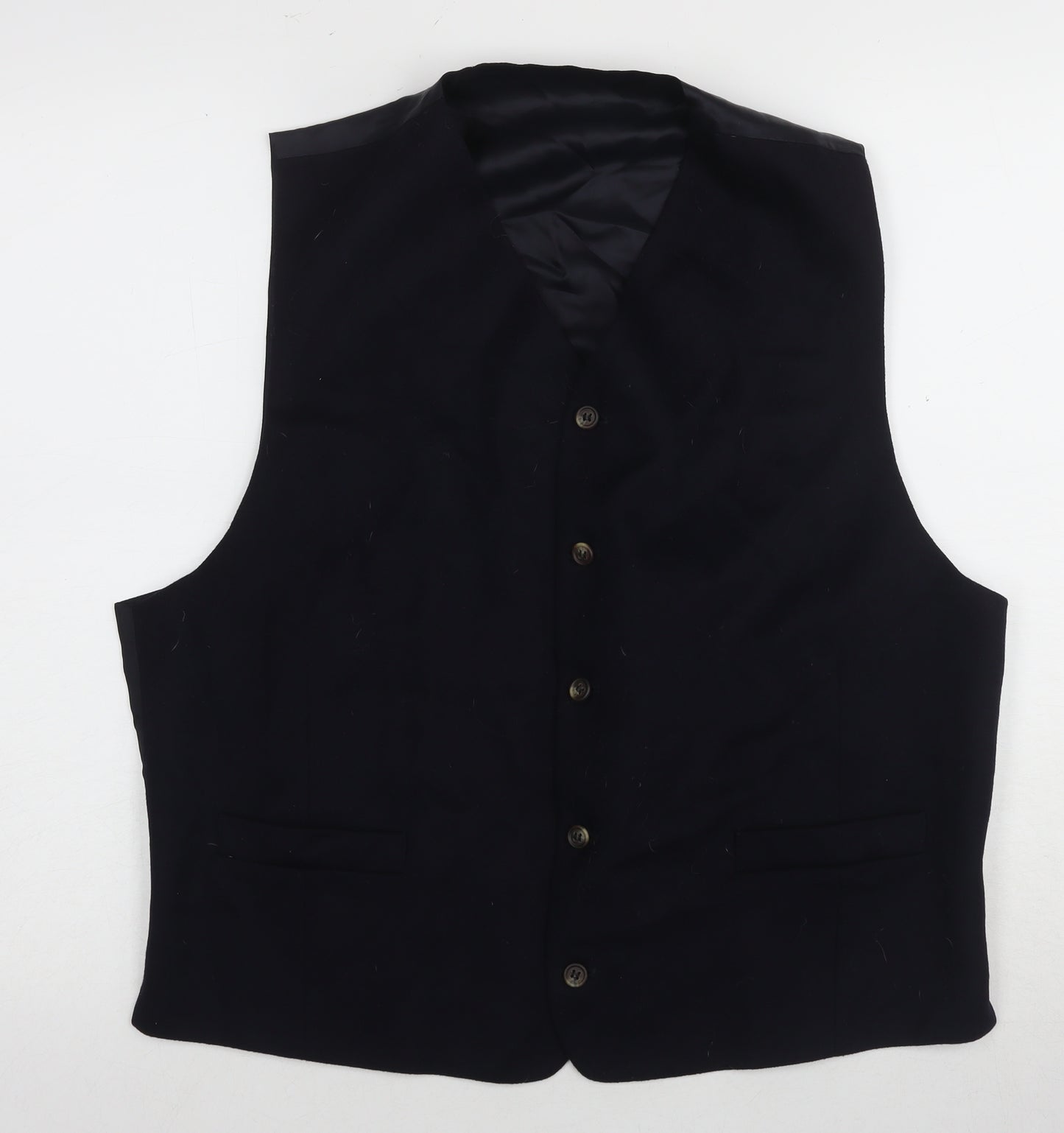 Principles Men's Black Suit Waistcoat XL