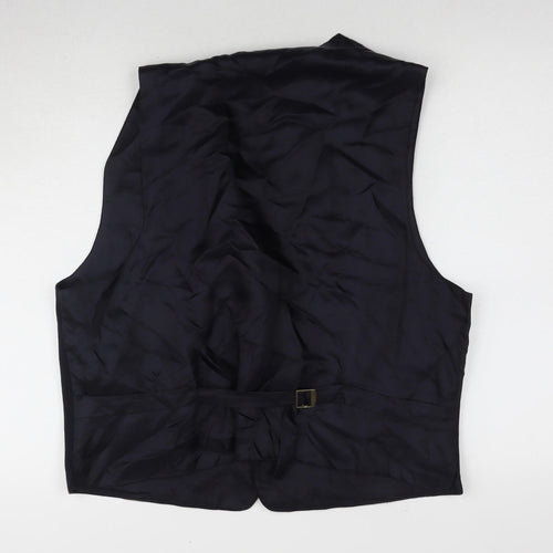Principles Men's Black Suit Waistcoat XL