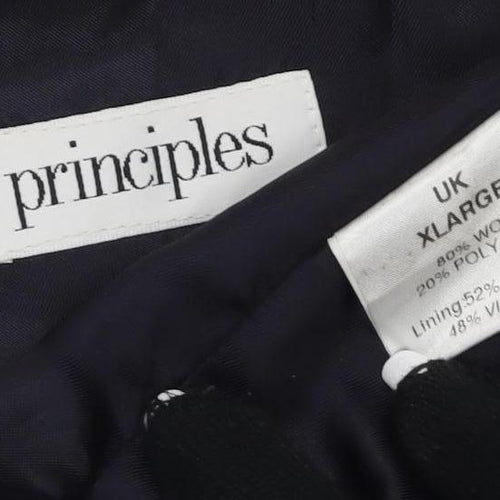 Principles Men's Black Suit Waistcoat XL