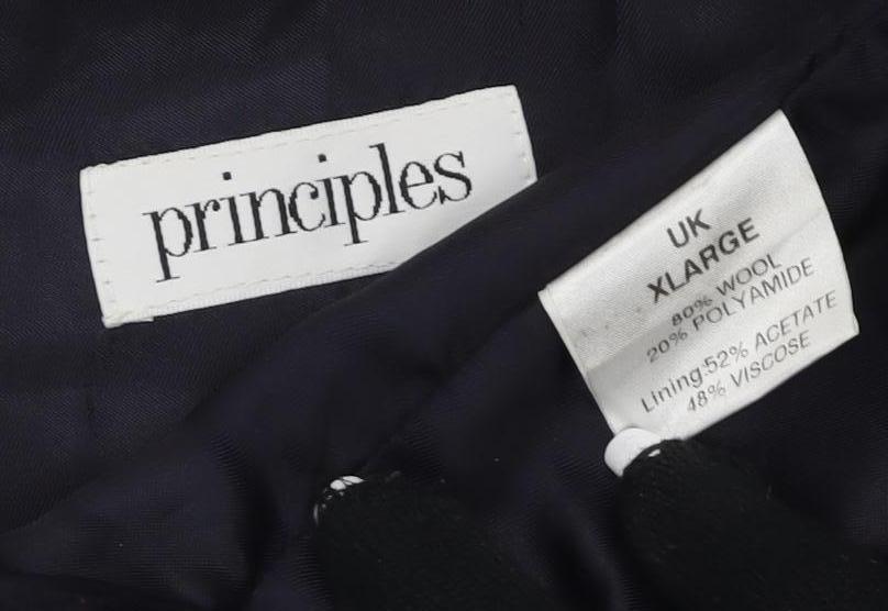 Principles Men's Black Suit Waistcoat XL