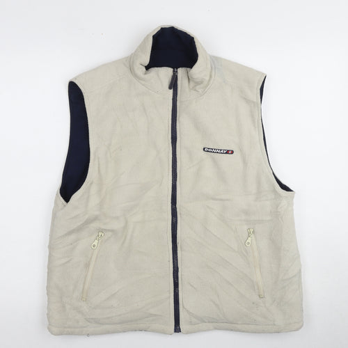 Donnay Women's Beige Fleece Waistcoat Size 12