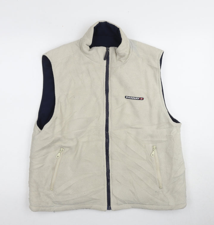 Donnay Women's Beige Fleece Waistcoat Size 12