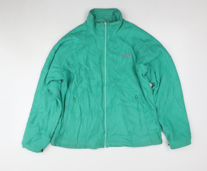 Regatta Women's Green Fleece Jacket Size 10
