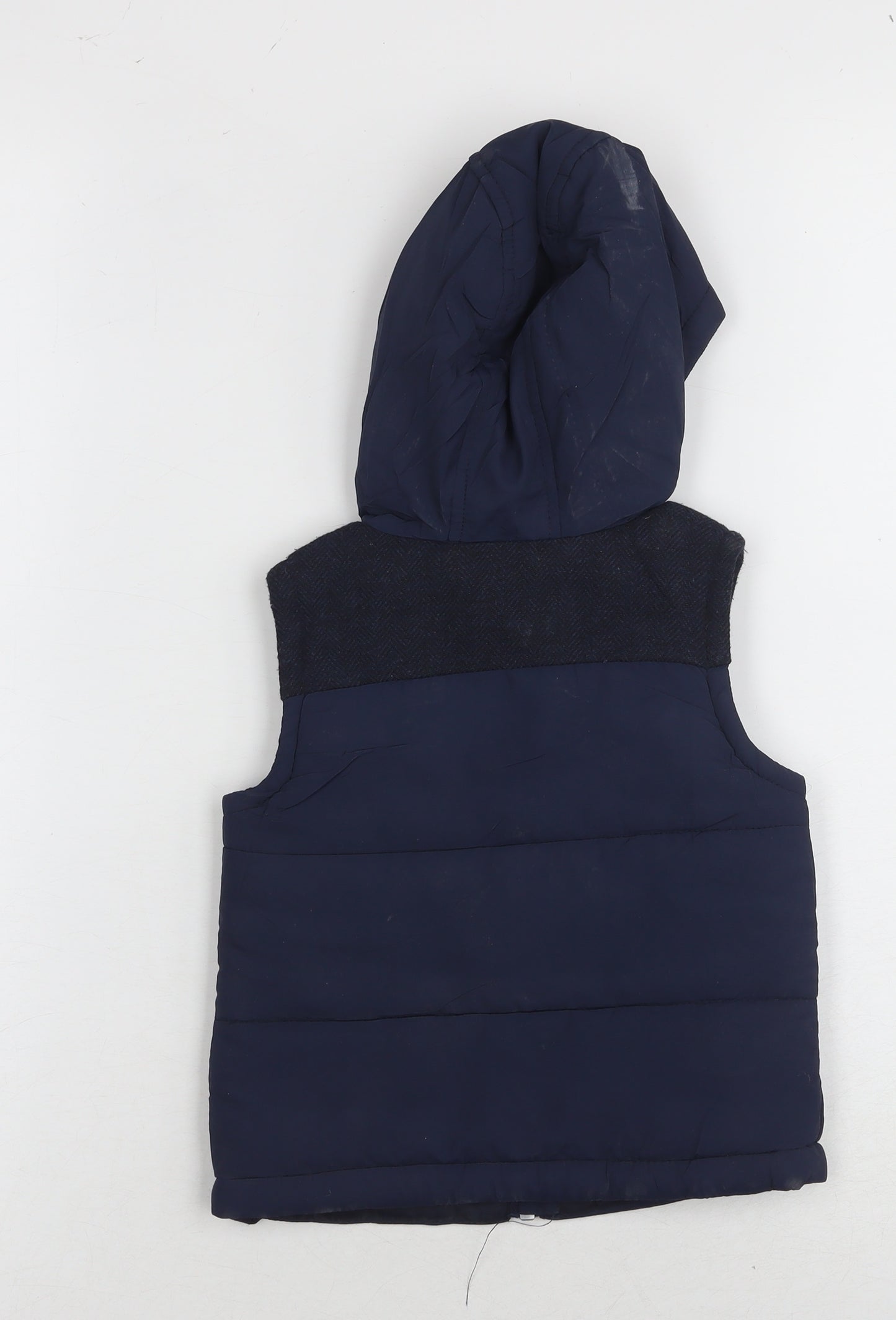 Disney Blue Mickey Mouse Hooded Jacket, 9-12 Months