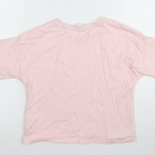 Friends Girls Pink Graphic T-Shirt, 9-10 Years, Logo Design