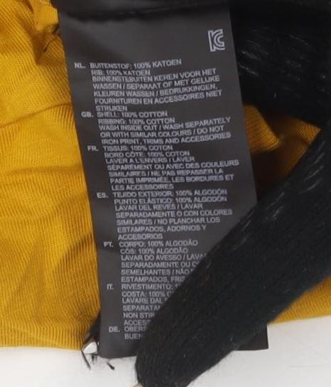 G-Star RAW Men's Yellow Crew Neck T-Shirt M