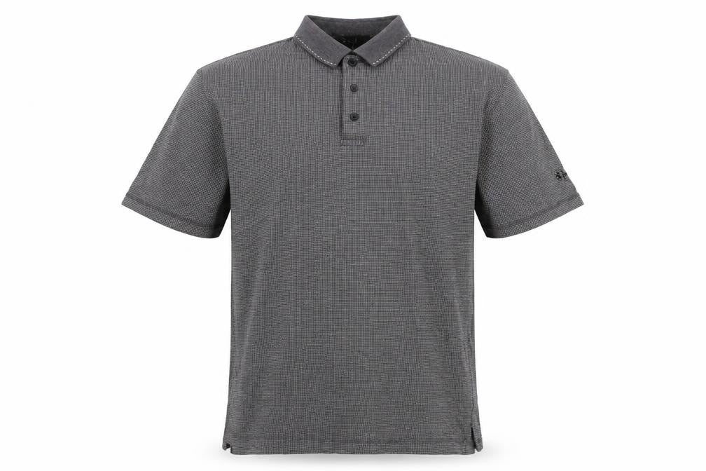 Pringle Men’s Grey Cotton Polo Shirt, Size S, Casual Style