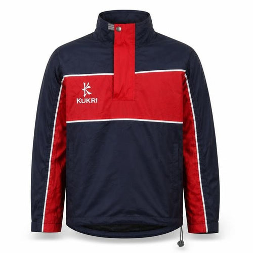 Kukri Boys Blue Red Sport Jacket with Hood Size 8