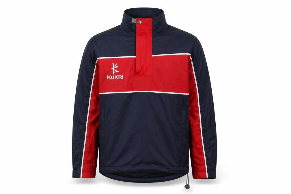Kukri Boys Blue Red Sport Jacket with Hood Size 8
