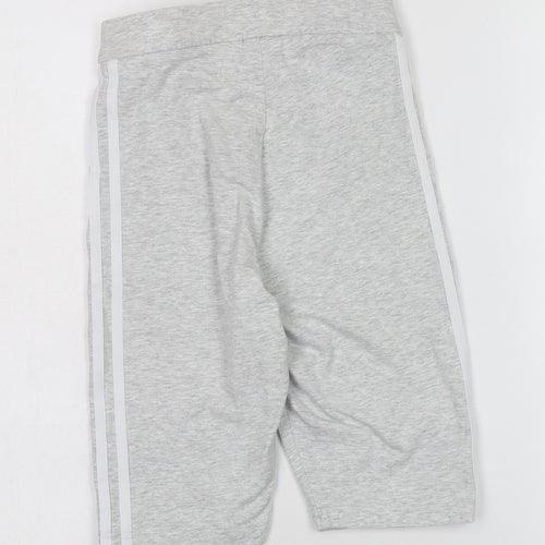 Adidas Boys Grey Athletic Shorts Size 34
