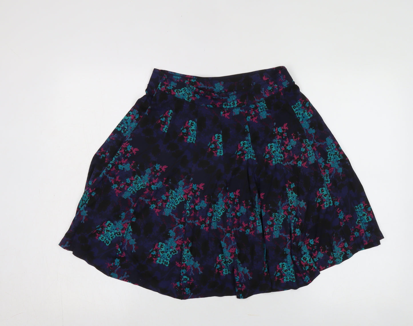 Fatface Women's Multicoloured Floral A-Line Skirt Size 10