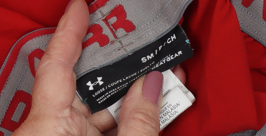 Under Armour Red Women's Size S Sports Shorts