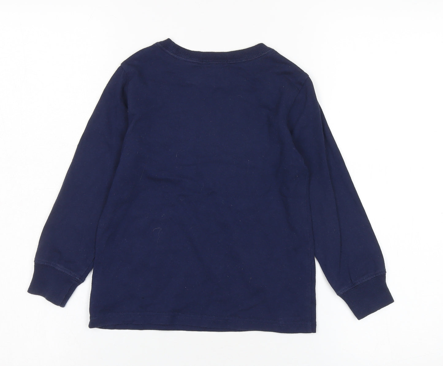 Ralph Lauren Boys Blue Long Sleeve T-Shirt, Size 4 Years