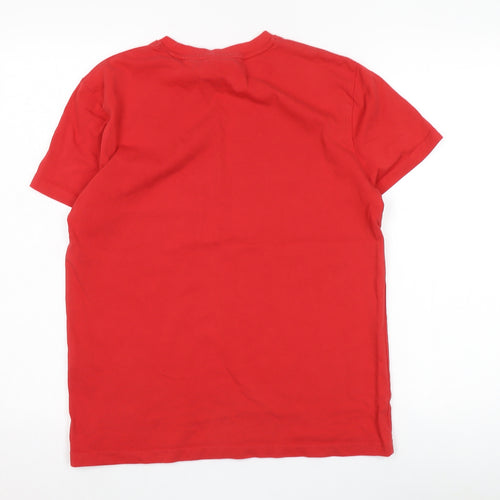 NBA Unisex Red T-Shirt - Size S, Sports Style