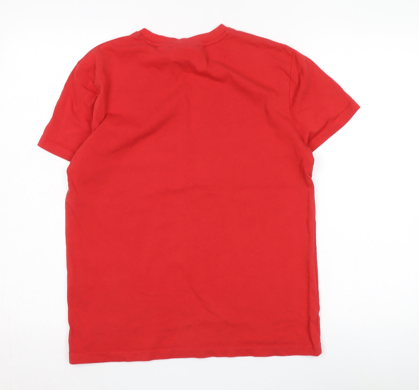 NBA Unisex Red T-Shirt - Size S, Sports Style