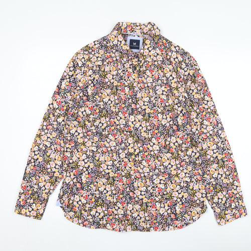 Crew Clothing Women's Multicoloured Floral Blouse Size 12