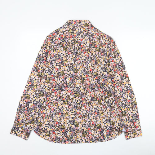 Crew Clothing Women's Multicoloured Floral Blouse Size 12