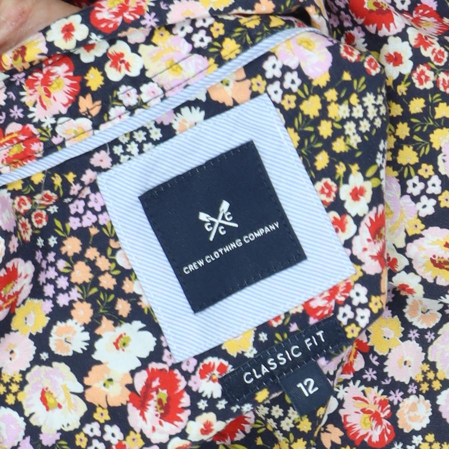 Crew Clothing Women's Multicoloured Floral Blouse Size 12